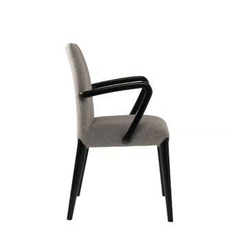 INES SB01B - Fabric chair with armrests by New Life - view 3